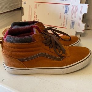 Vans Tan Suede Sneakers